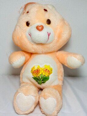VNTG CARE BEAR "FRIEND BEAR" 13" PLUSH 1983 AMERICAN GREETINGS, VGUC